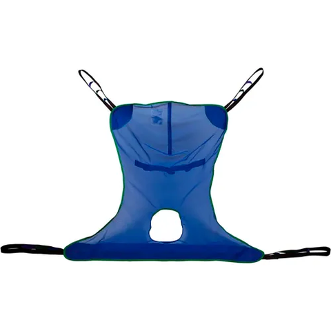 Dynarex Mesh Full Body Sling W/ Commode Opening, Medium