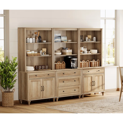 Sideboard Cabinet With Bar Hutch