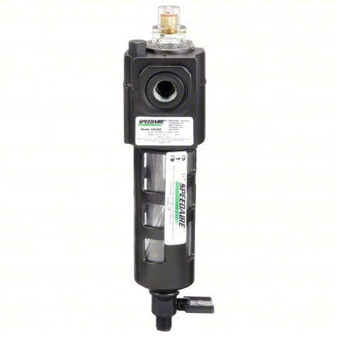 SPEEDAIRE Compressed Air Lubricator: Micro Mist, 1/4 in NPT, 50 cfm, 150 psi Max Op Pressure, Zinc