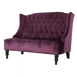 Leora Winged Loveseat