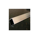 M-D® Aluminum Angle Equal Leg, 72"L x 1"W x 1"H x 1/8"D, Mill Silver