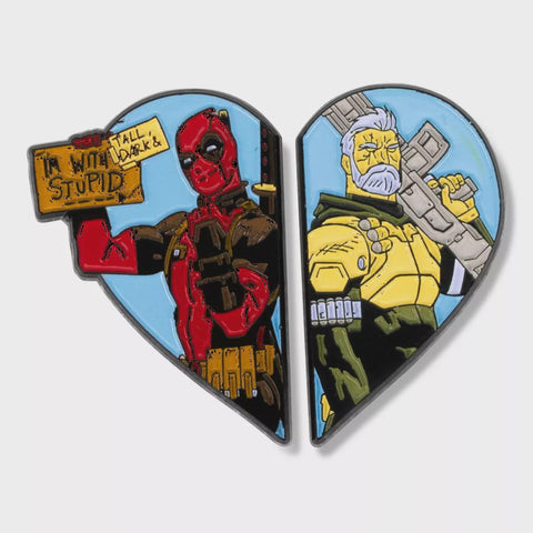 SalesOne LLC Marvel Deadpool and Cable Limited Edition Enamel Pin | NYCC 2018 Exclusive