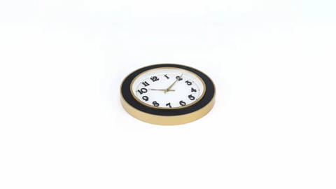 Better Homes & Gardens 15.50 Inches Indoor Modern Designed Wall Clock, Raised Arabic Numbers