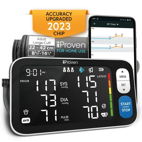 IPROVEN New 2023 Smart Upper Arm Blood Pressure Monitor