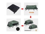 Folding Single Tent Cot Oversized Camping Hiking Bed Portable Outdoor