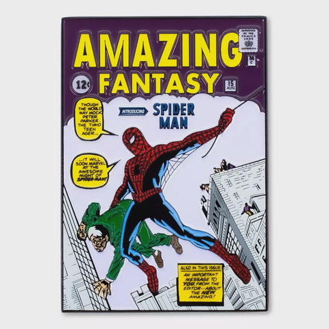 SalesOne LLC Marvel Comics Spider-Man Comic Pin | Exclusive Oversize Enamel Spider-Man Pin