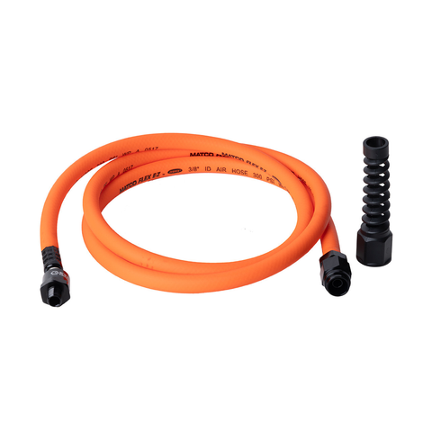 Matco Tools Flex-EZ Whip Hose - 3/8in 6ft 1/4MNPT BallSwvl 1/4FNPT (MWH386B)