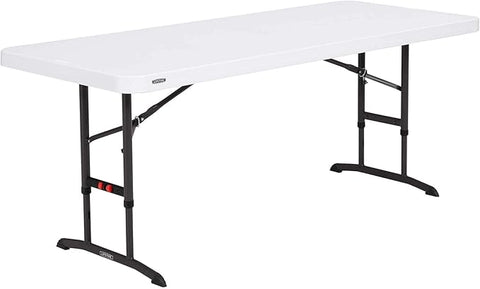 Lifetime Products 80565 Adjustable Height Folding Utility Table
