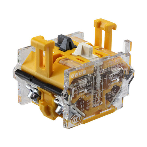 Switch Contact Blocks / Switch Kits Snap-action switching element SA 1NC+1NO screw gold/silver