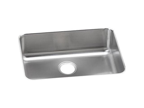 elkay eluh2317 lustertone classic single bowl undermount stainless steel sink