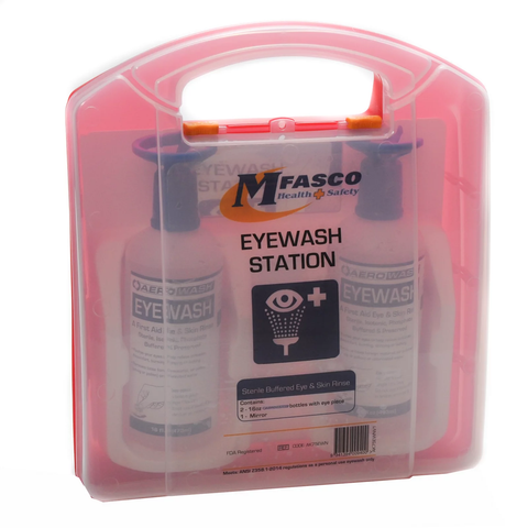 Eye Wash Station Double Bottle 16 oz