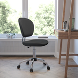 Basics® Mid-Back Mesh Padded Swivel Task Office Chair