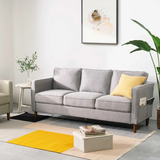 Hana 78" Square Arm Sofa