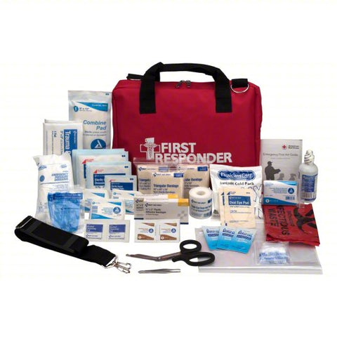 FIRST AID ONLY First Aid Kit and Housing: Gen Purpose, 1 People Served, 78 Components, Nylon