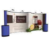 20' Gullwing ARISE Floor Display Kit (Mural with Fabric Ends)