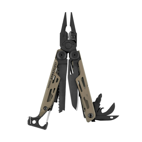 Leatherman Signal, 19-In-1 Multi, Durable & Lightweight Edc, Coyote Tan (832720)