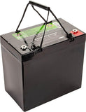 Interstate Batteries  110Ah (L Terminal) Deep Cycle Mobility Battery Group 29 VRLA SLA AGM, Rechargeable Replacement for Campers, RVs, Trailers