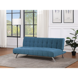 OSP OSP Sawyer Futon with Stainless Steel Legs and Tufted