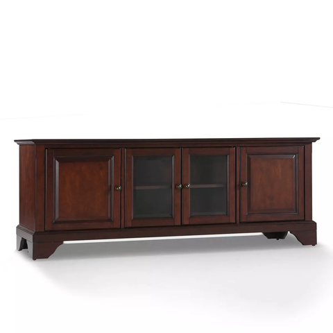 LaFayette Low Profile TV Stand for TVs up to 60" Mahogany - Crosley