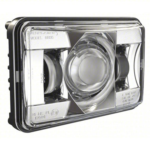 J.W. SPEAKER Headlight: Headlight, LED, Non-Heated, High Beam, Recessed Mount, H4 Connector