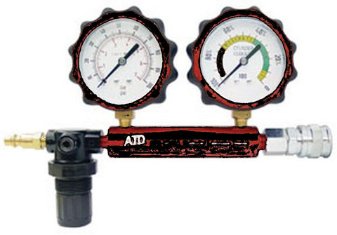 ATD Tools Cylinder Leak Tester 2 Gauge Compression Tester Adapter (ATD-5573A)