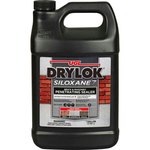 Siloxane 7 Brick & Masonry Penetrating Sealer, 1 Gallon, Clear - Pkg Qty 2
