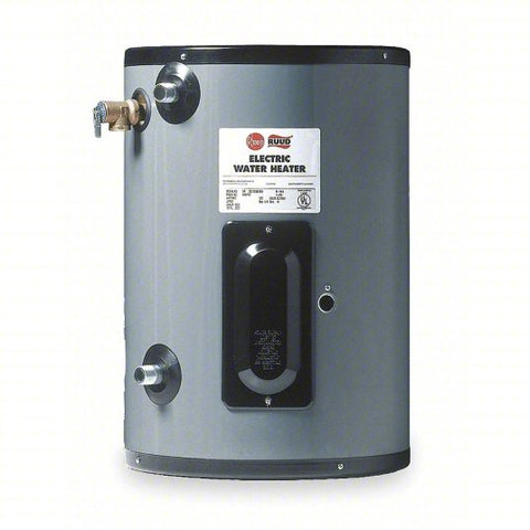 Point-of-Use Electric Water Heater: 120V AC, 19.9 gal, 3,000 W, Single Phase, 25.12 in Ht