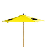 7' Wood Market Umbrella Kit (3 Imprints)
