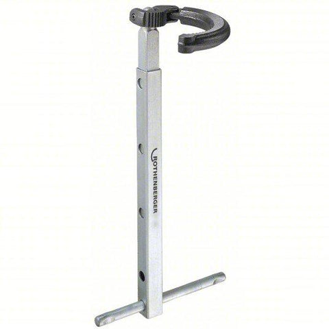 Basin Nut Wrench: Telescoping Handle, Alloy Steel, 6 19/64 in Overall Wd, 12 13/64 in