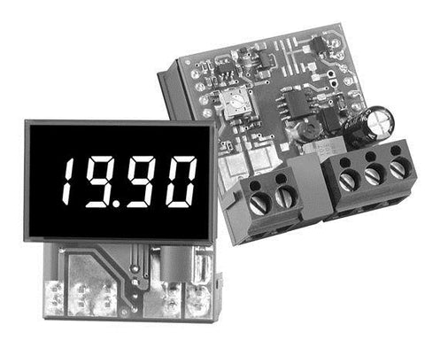 DCA-20PC-4-DC4-RL-C Digital Panel Meters DC AMMETER 200MA 8-36V ISO PWR