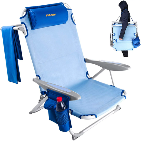 Backpack Beach Chair Aluminum Lightweight