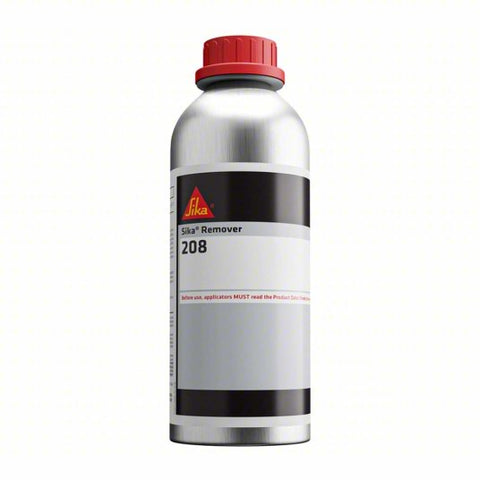 SIKA Remover: 208, 33.8 oz, Can, Clear, For Sealants