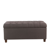 Ainsley Button Tufted Storage Bench