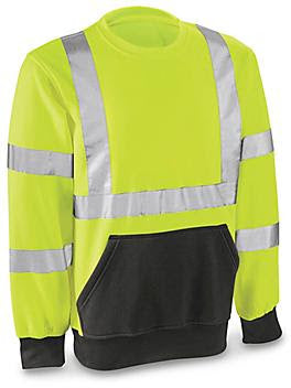 Class 3 Hi-Vis Crewneck Sweatshirt