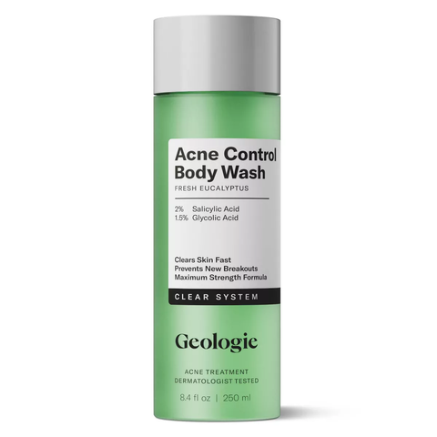 Geologie Clear System Acne Control Body Wash - 8.4 fl oz pack of 5