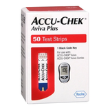 Accu Chek Aviva Plus 50 Count Test Strips - Retail Box