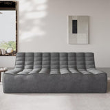 Lazy Floor Sofa Couch,82.68" Bean Bag Chair,Fireside Chair,3 Seater Couch