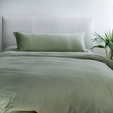 French Linen Body Pillow with Removable Sham | BOKSER HOME
