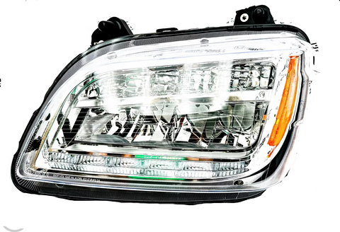 Peterbilt Medium Duty LED Headlamp - Left Side P54-6205-100