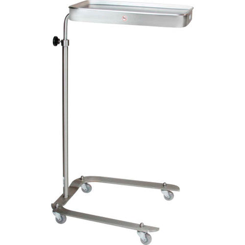 Stanford Stainless Steel Mayo Stand, 12-5/8" x 19-1/8" Tray