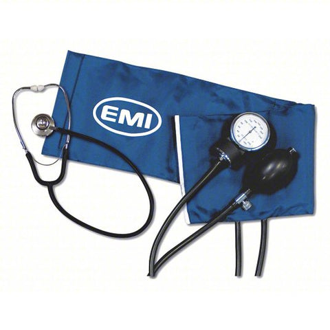 EMI Aneroid Sphygmomanometer: Aneroid Sphygmomanometer, Adult, Nylon, Adult Cuff Named Size, Arm