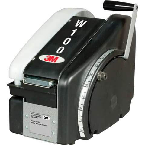 3M™ W100 Definite Length Water Activated Tape Dispenser For 3"W Tape