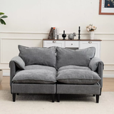 NicBex Convertible Combination Sofa with Widen Armrest