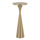 Silver Orchid Monroe 22" Metal Side Table