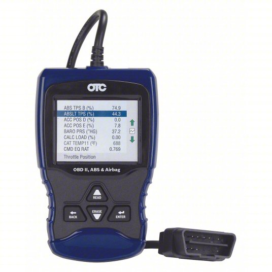 OTC Diagnostic Scan Tool ADVANCED SOLUTIONS DISPLAY