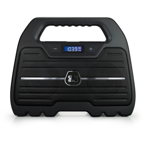 G-Project G-GO Bluetooth Boombox, IPX4 Water Resistant, FM Radio, Rechargeable