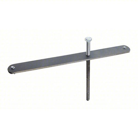 Concrete Deck Insert: Carbon Steel, 8 in Ht, 8 in Lg, 1/2 in Wd, 20 PK