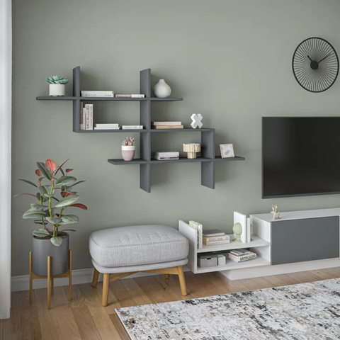 Mckey 3 Piece Accent Shelf