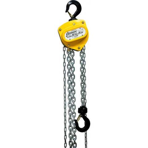 OZ Lifting Premium Chain Hoist, 1-1/2 Ton Capacity, 50' Lift