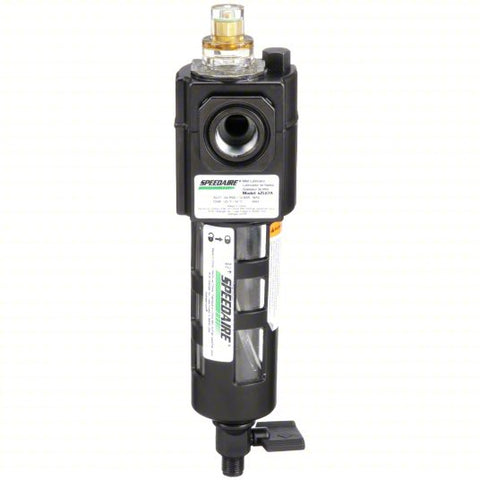 SPEEDAIRE Compressed Air Lubricator: Mist, 3/8 in NPT, 50 cfm, 150 psi Max Op Pressure, Screwdriver